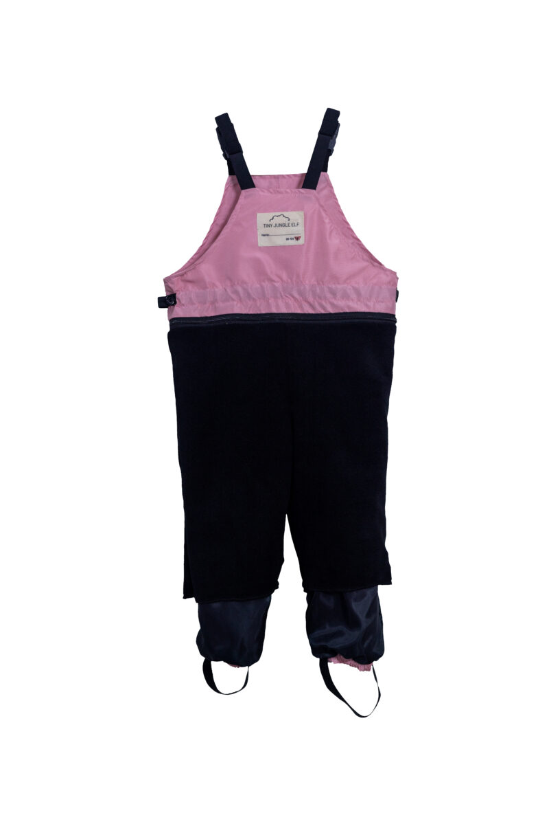 Poları Takılıp Çıkarılabilir Tulum Pembe - Görsel 8