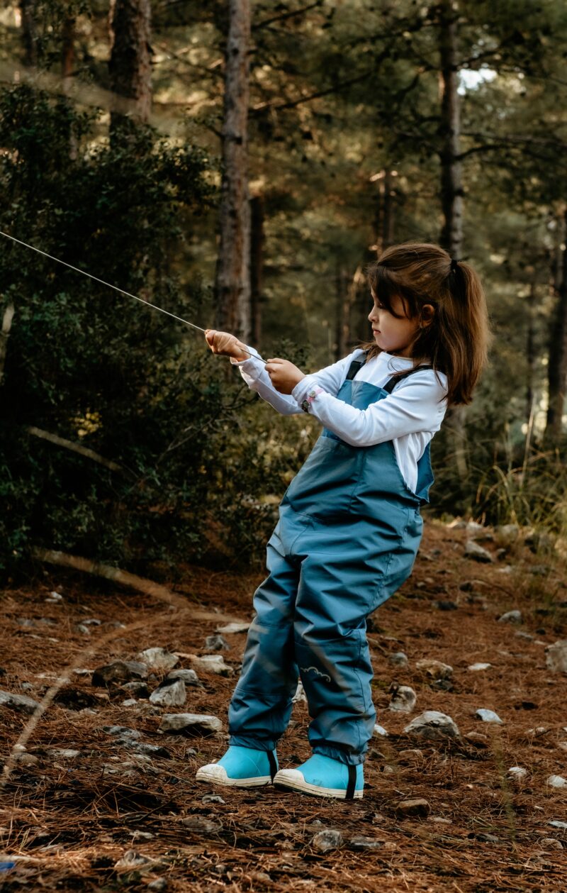 Poları Takılıp Çıkarılabilir Tulum Mavi